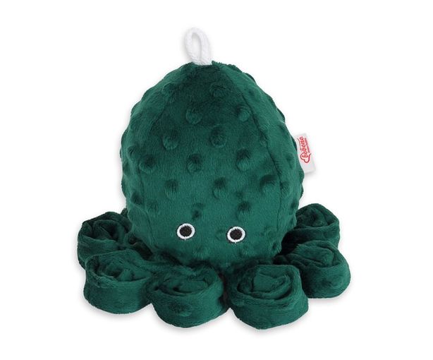 Chobotnička MINKY MALÁ s hrkálkou - zelená