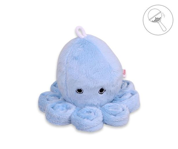 Chobotnička s hrkálkou - modrá